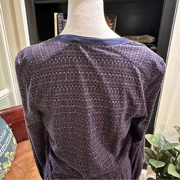 Eddie Bauer Blue Henley Dress Size Small - Picture 8 of 12